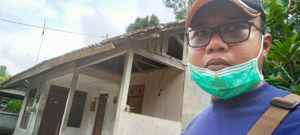 Bangunan Rusak di Banjar Pacung, Desa Sangeh, Kecamatan Abiansemal Tanggal 17 Mei 2023